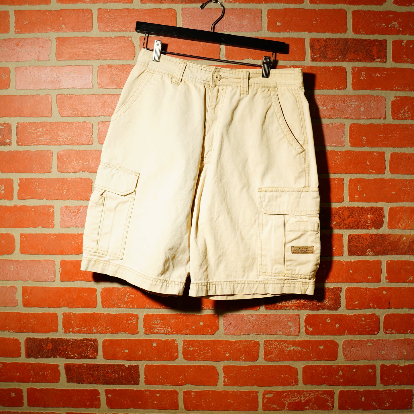 VTG Unionbay White Cargo Shorts