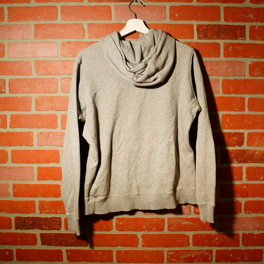 Nike Grey Center Swoosh Hoodie