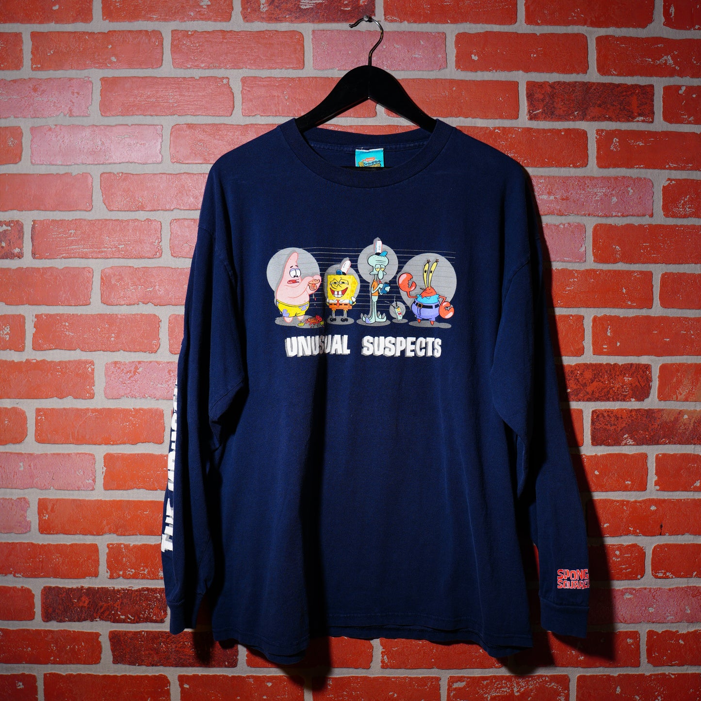 VTG Spongebob Squarepants Unusual Suspects L/S Tee