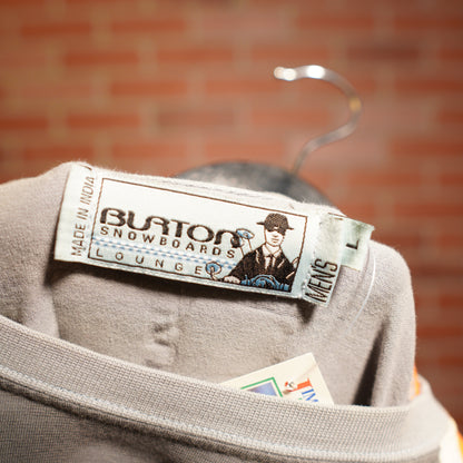 VTG Burton Snowboards L/S Orange/Grey Tee