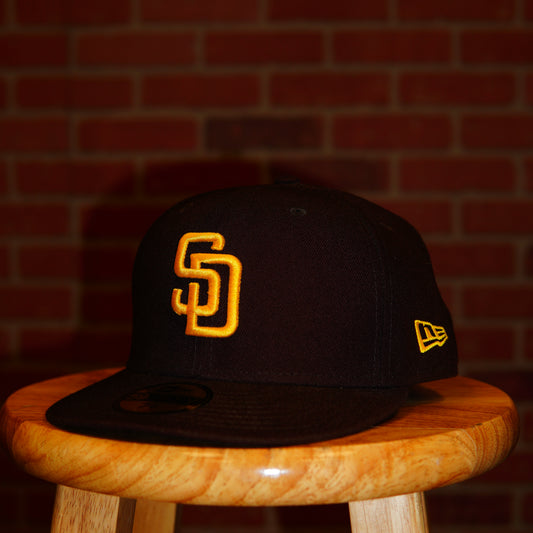 MLB San Diego Padres Brown Fitted Hat