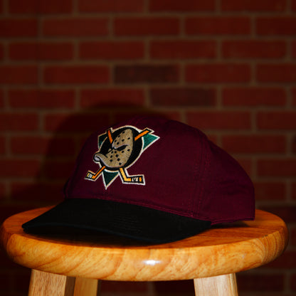 VTG NHL Mighty Ducks Snapback Hat