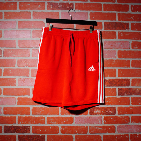 VTG Adidas Red Sweat Shorts