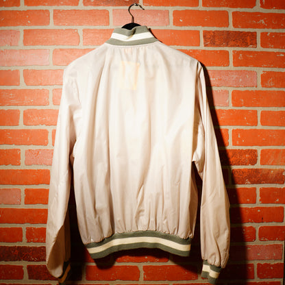 VTG NFL Los Angeles Raiders World Champs Grey Windbreaker Jacket