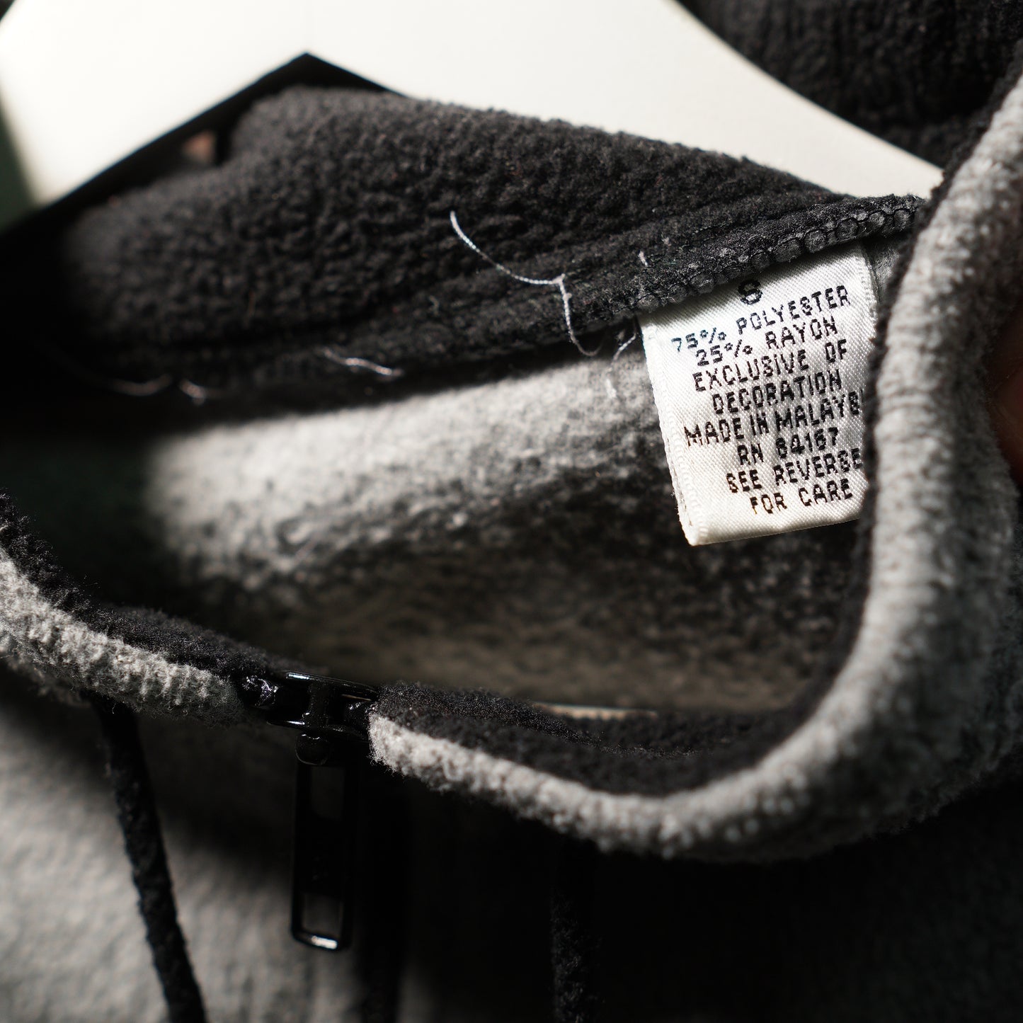 VTG Walt Disney World Grey Quarter-Zip Sweater