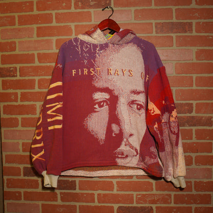 Trevs1of1 Custom Vintage Jimi Hendrix 1997 Promo Blanket Hoodie