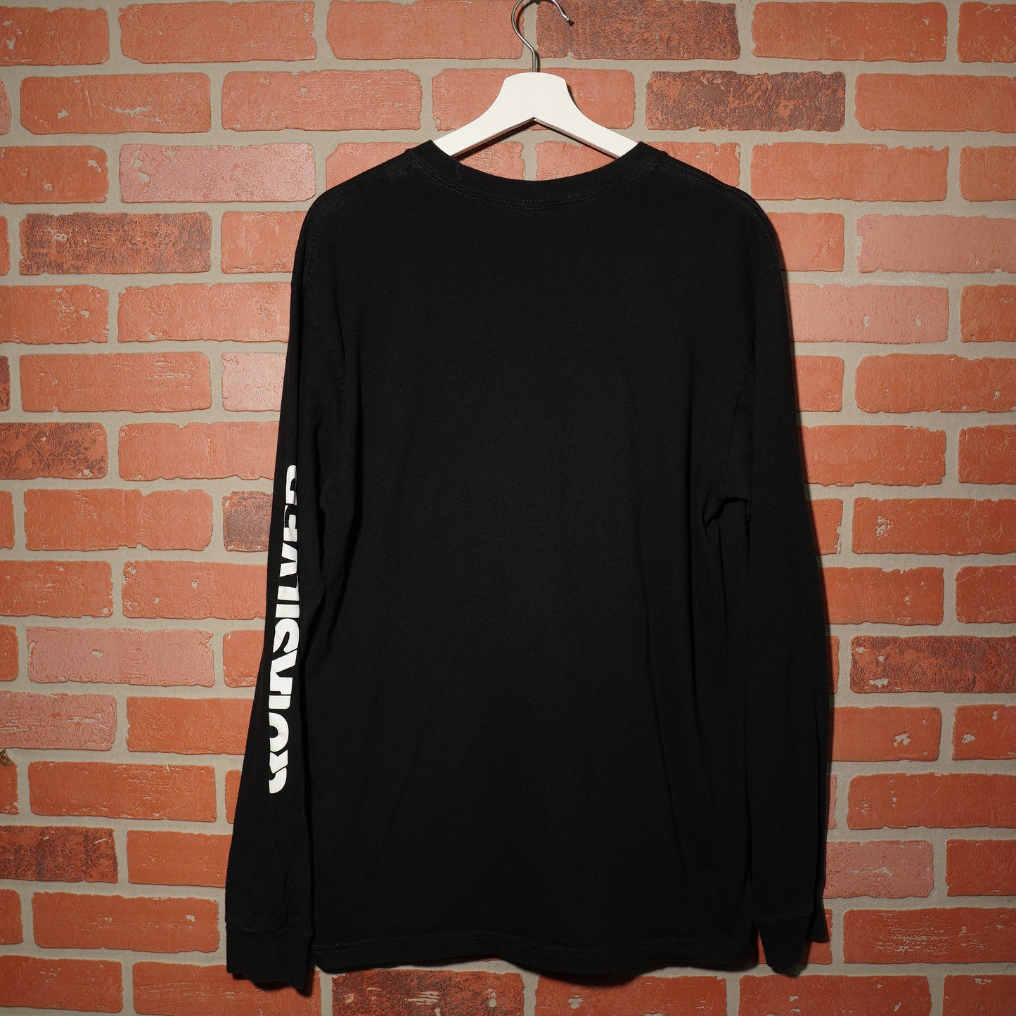 VTG Y2K Quiksilver Black Logo L/S Tee