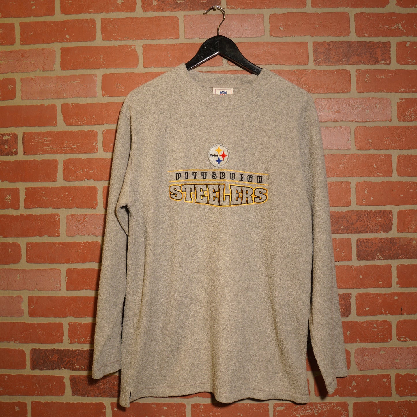 VTG NFL Pittsburgh Steelers Fleece Crewneck