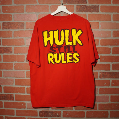 VTG WWE Hulk Hogan Still Rules Red Tee
