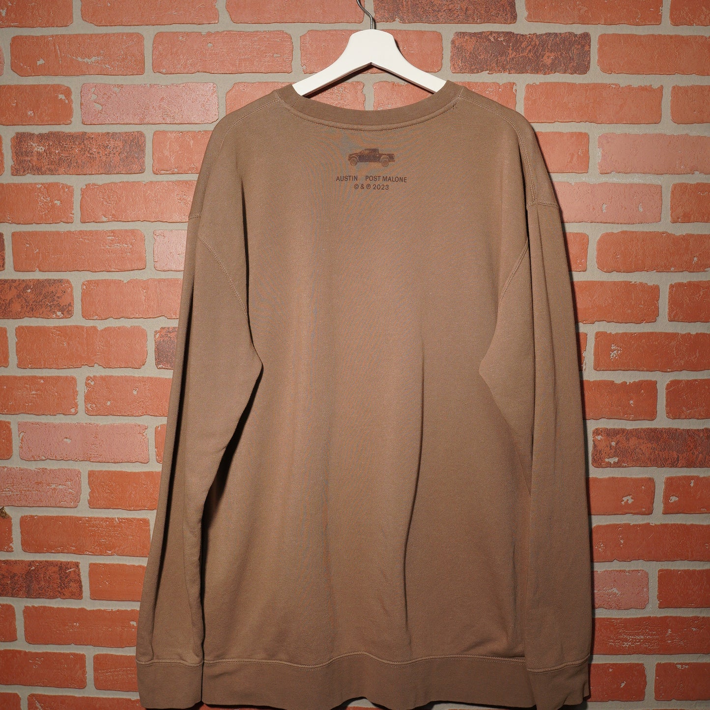 2023 Post Malone I'D Be Crying Keys Crewneck