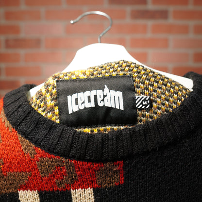 Ice Cream Streetwear Knit Sweater