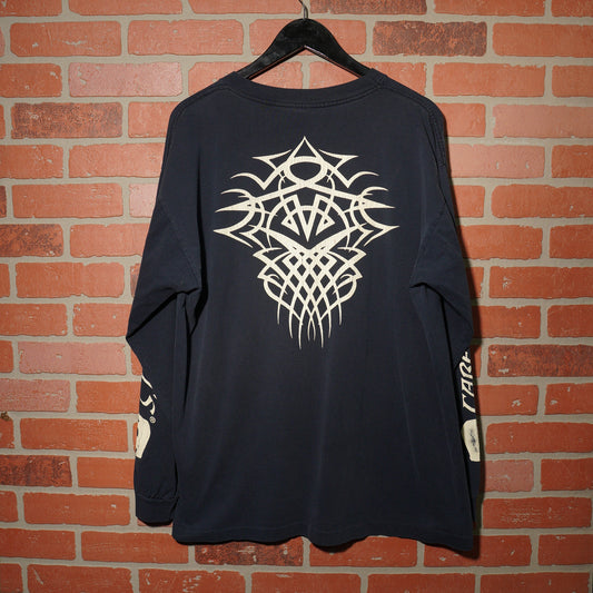 VTG Y2K Cabela's L/S Navy Tee