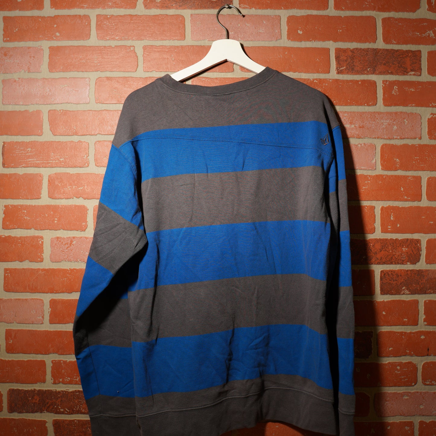 VTG Volcom Blue/Grey Stripe L/S Tee