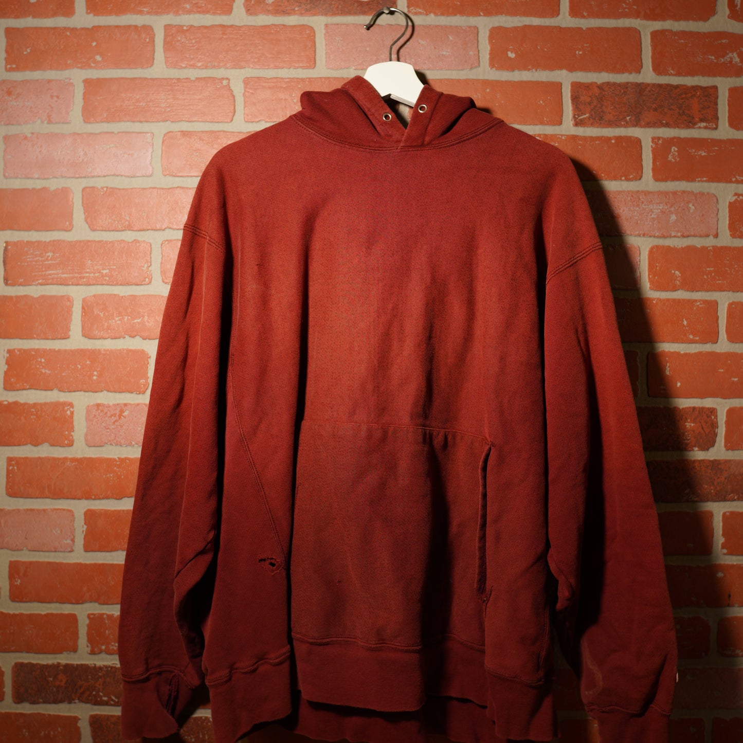 VTG Champion Red Burgundy Hoodie