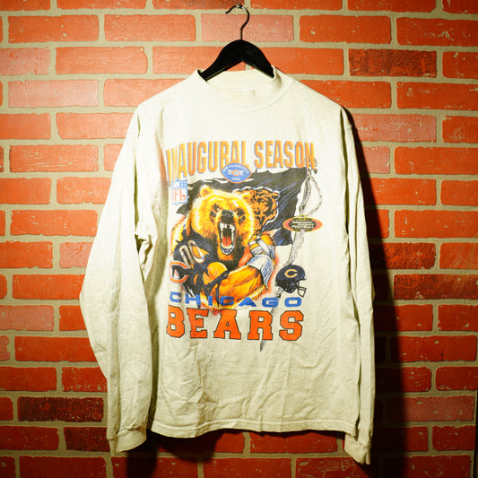 VTG NFL Chicago Bears Inaugural Season L/S Tee