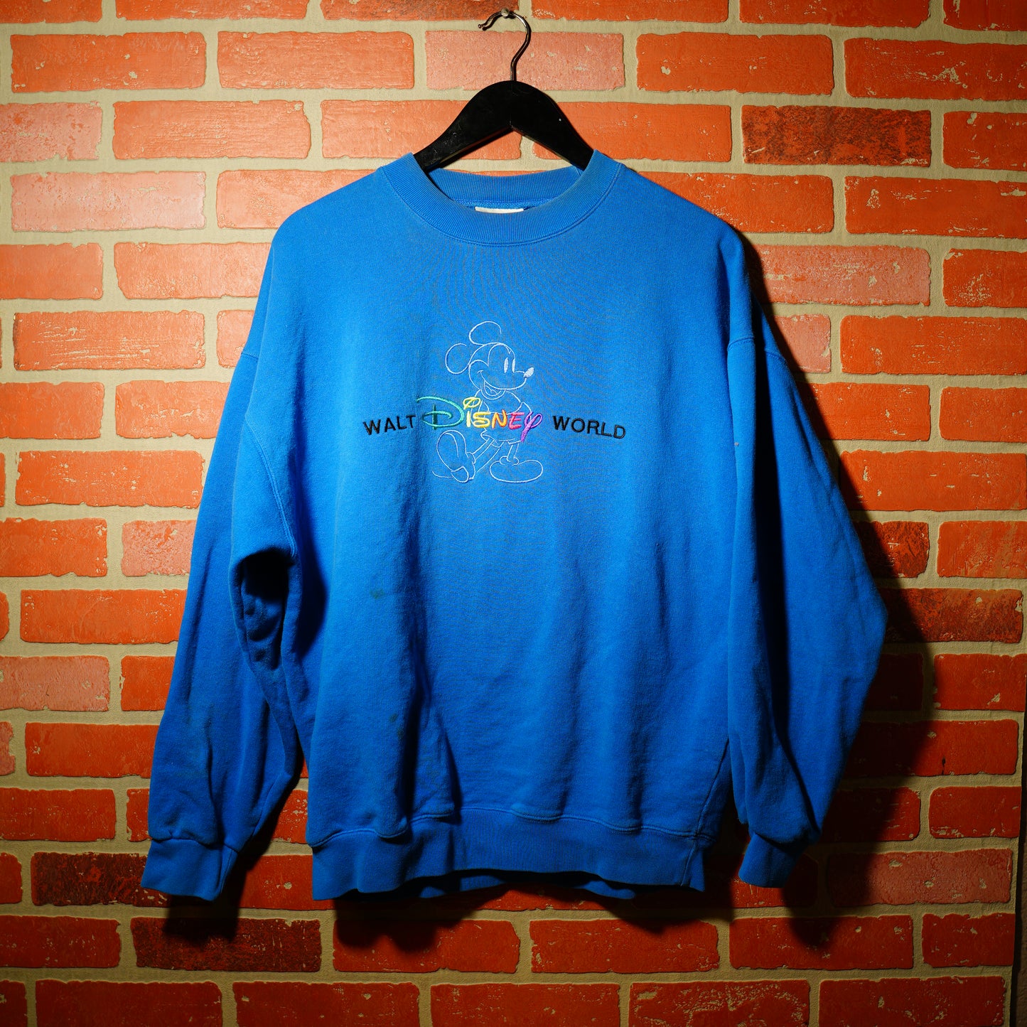 VTG Walt Disney World Blue Crewneck