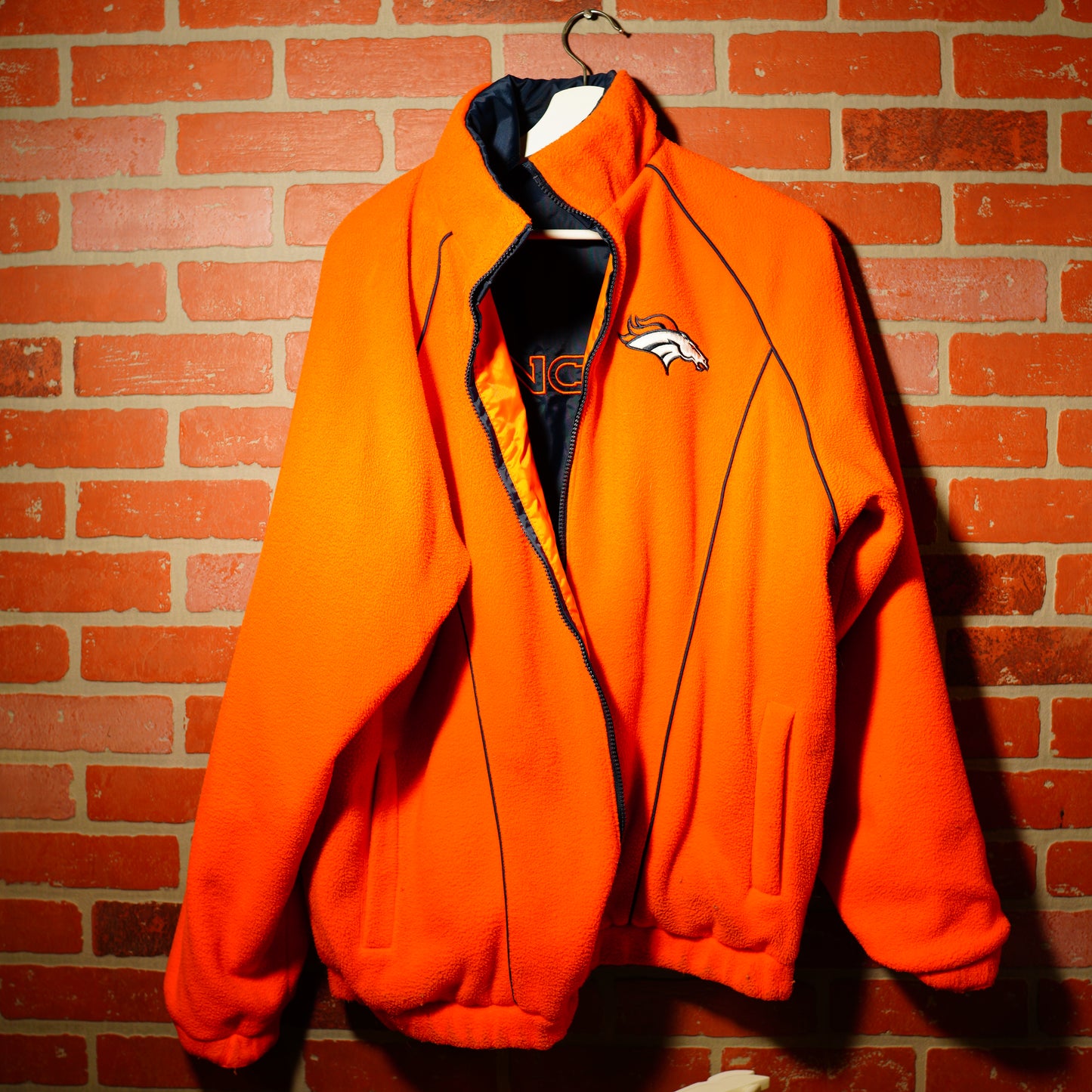 VTG NFL Denver Broncos Reversible Jacket