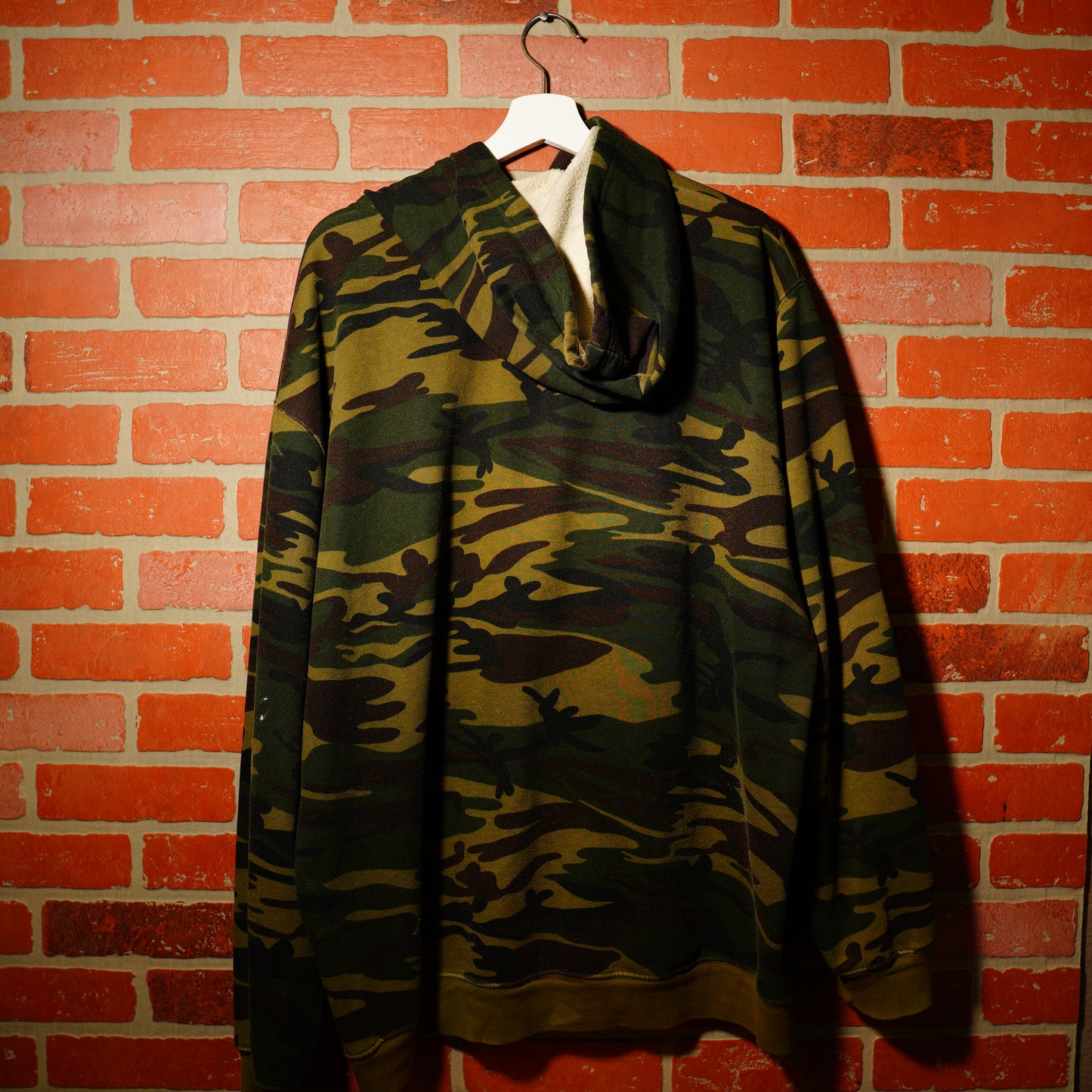 VTG Y2K Camo Zip-Up Hoodie