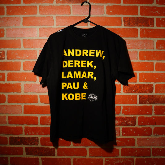 VTG NBA Los Angeles Lakers Starters Tee