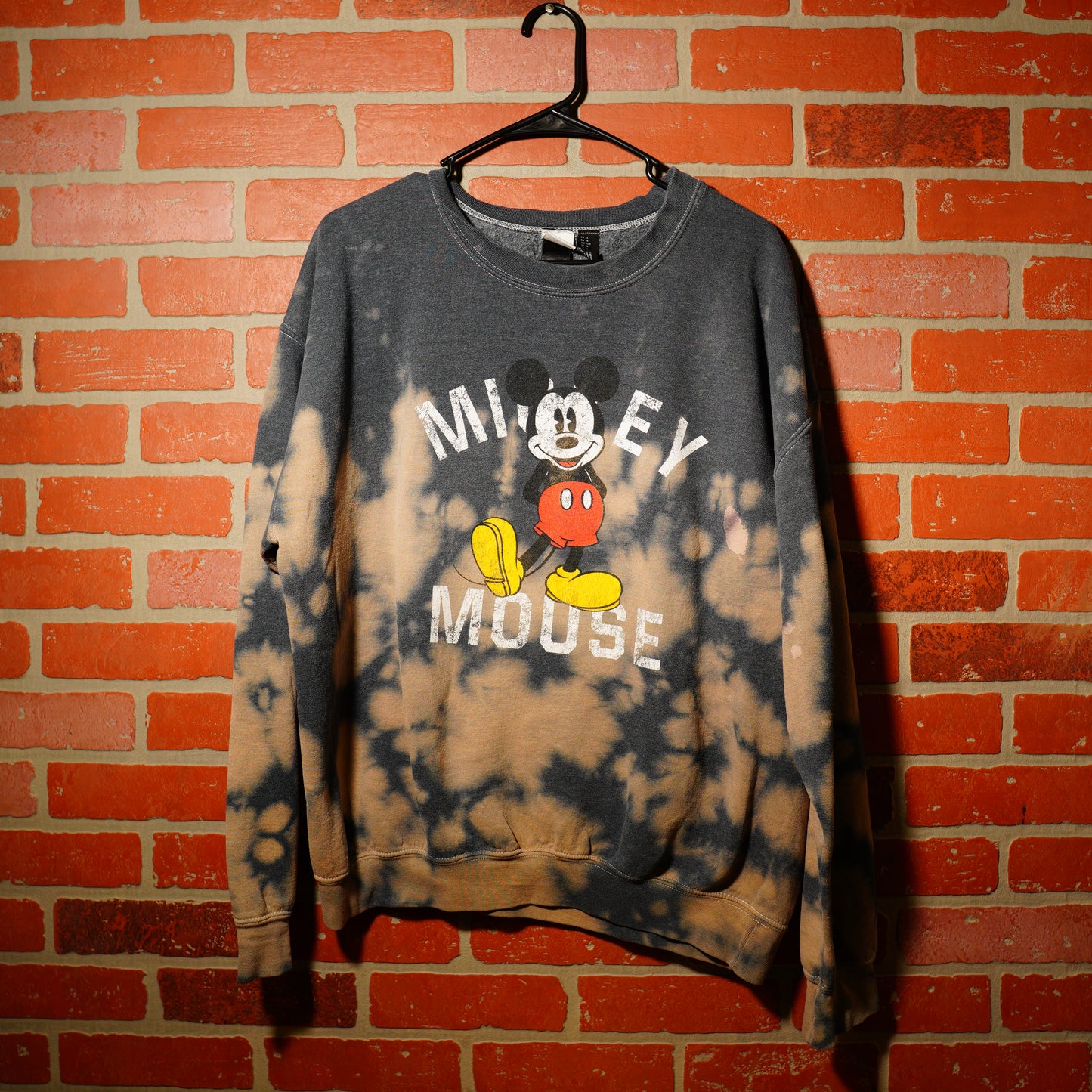 Mickey Mouse Bleached Crewneck