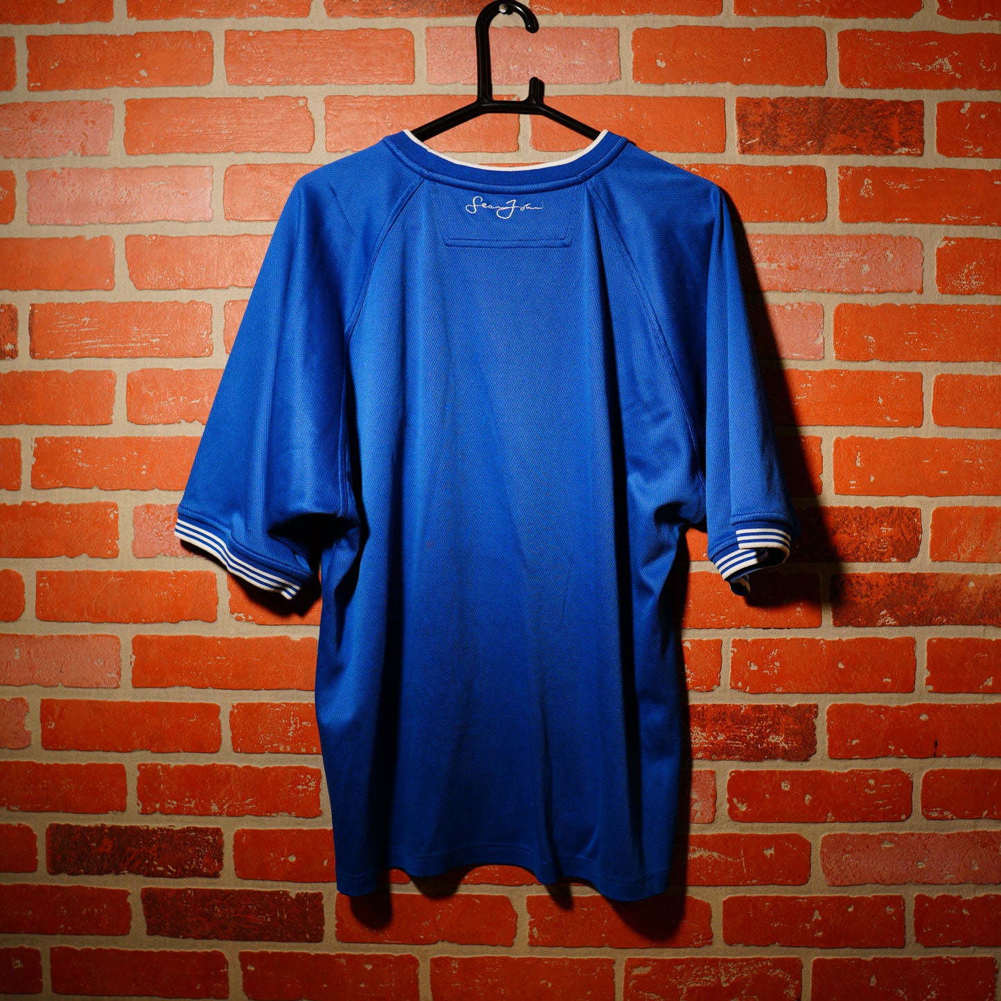 VTG Y2K Sean John Blue Jersey