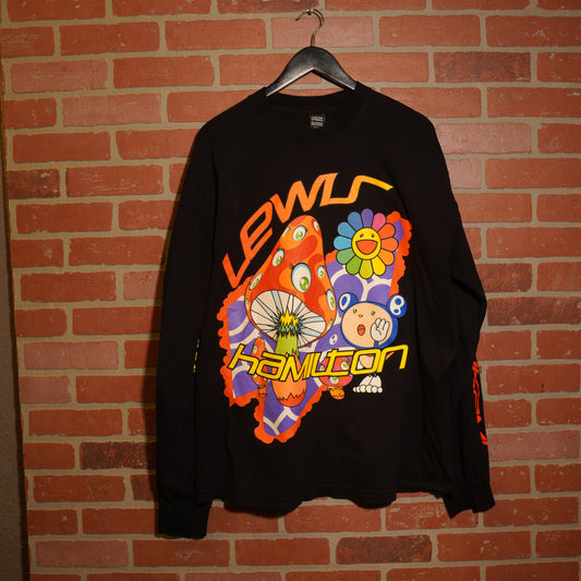 Lewis Hamilton Plus44 X Takashi Murakami Las Vegas L/S Tee