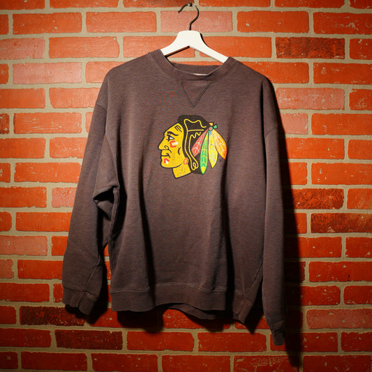 VTG NHL Chicago Blackhawks Crewneck