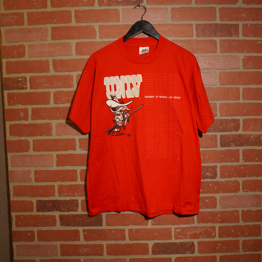 VTG UNLV Puff Print Repeat Tee