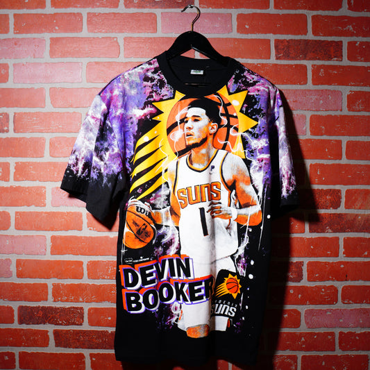 Bootleg NBA Phoenix Suns Devin Booker AOP Tee