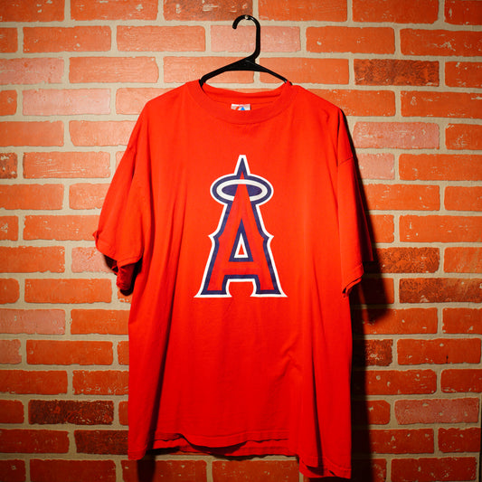 VTG MLB Los Angeles Angels Logo Tee