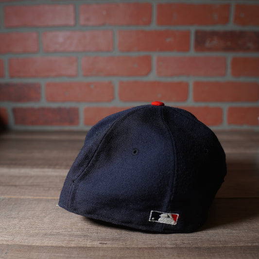 VTG MLB Cleveland Indians Fitted Wool Logo Hat
