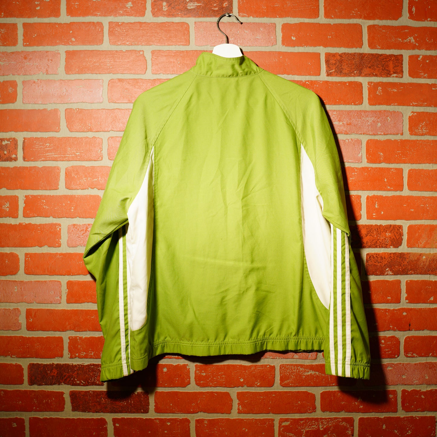 VTG Adidas Green Zip-Up Track Jacket