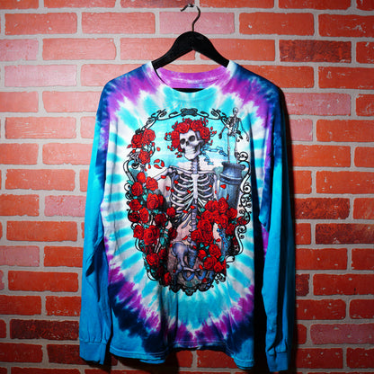 VTG Grateful Dead Roses Tye-Dye L/S Tee