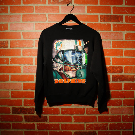 VTG Youth NFL Miami Dolphins Line-Up Crewneck