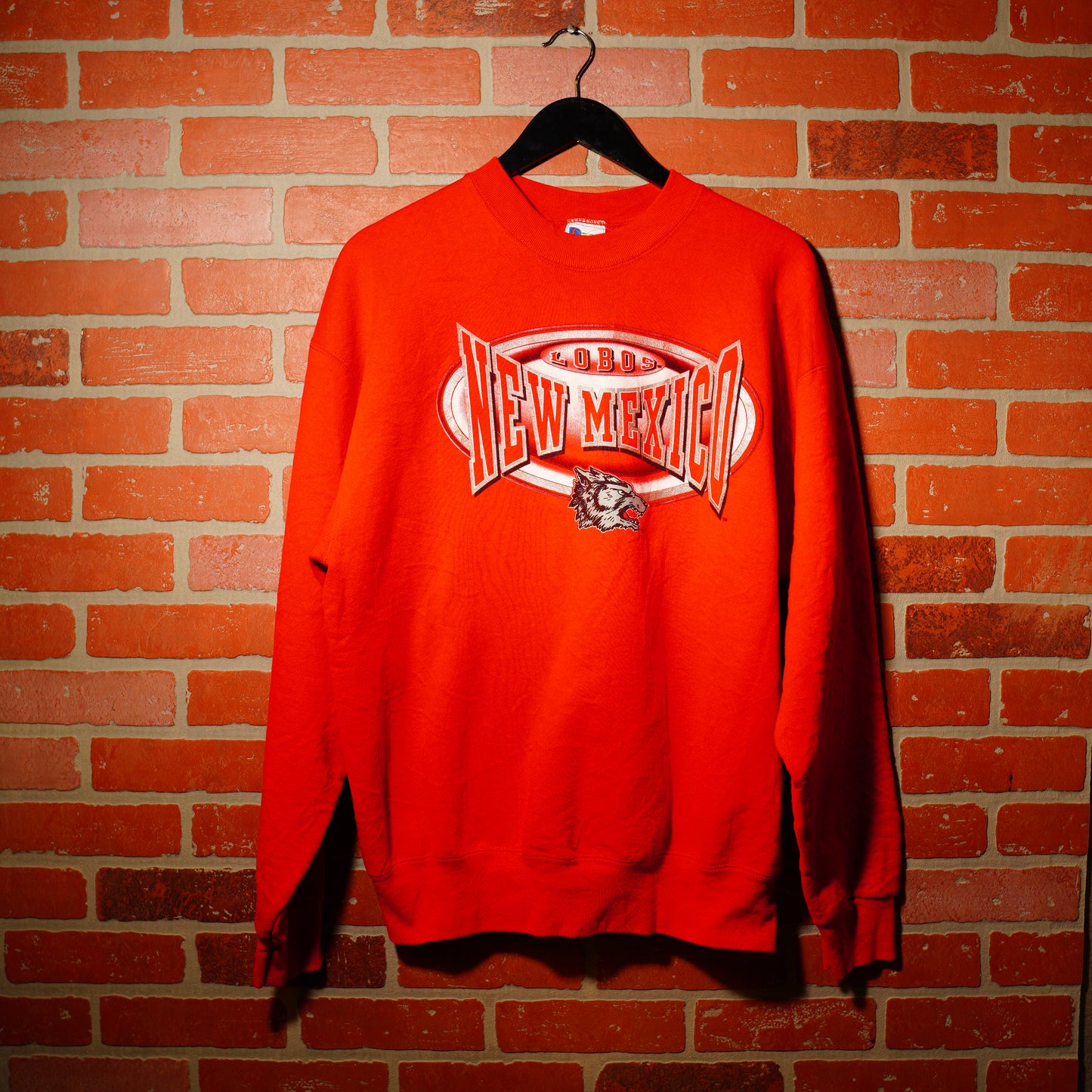 VTG New Mexico Lobos Red Crewneck