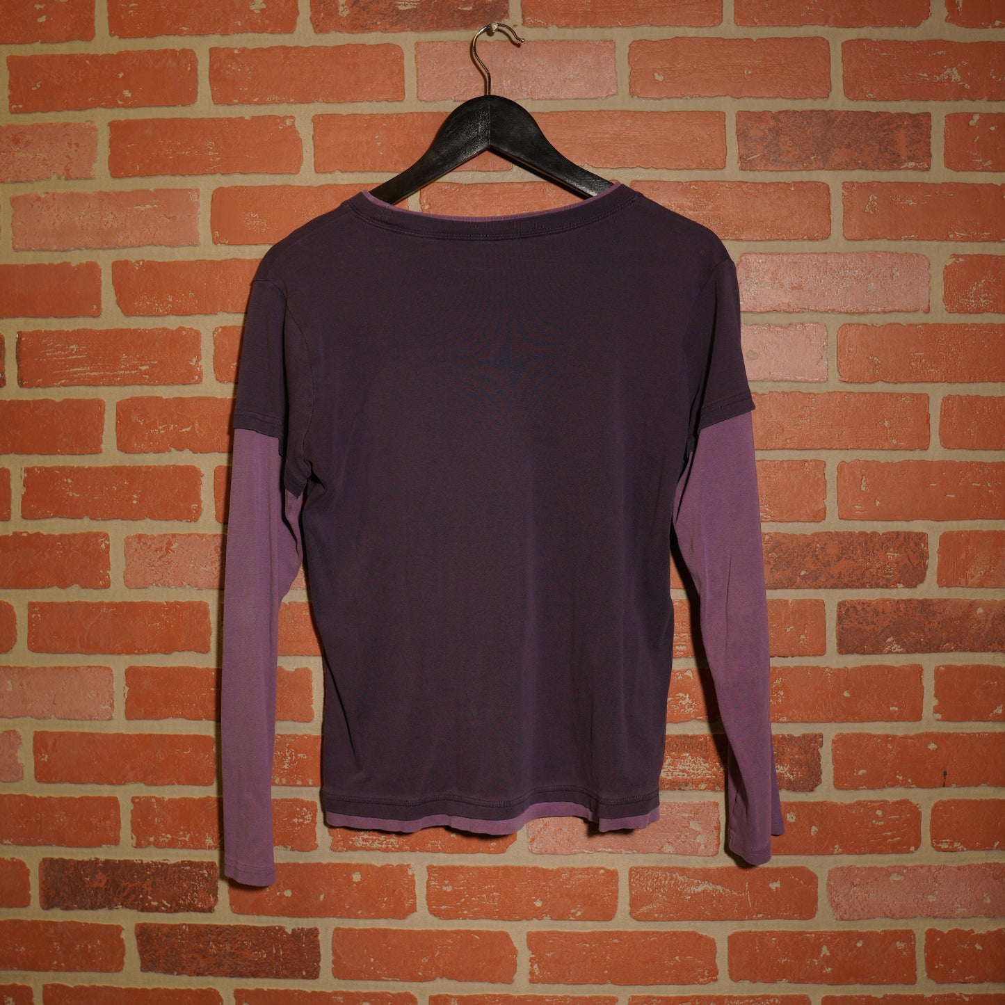 VTG Y2K Women's Double Layer Purple Tee