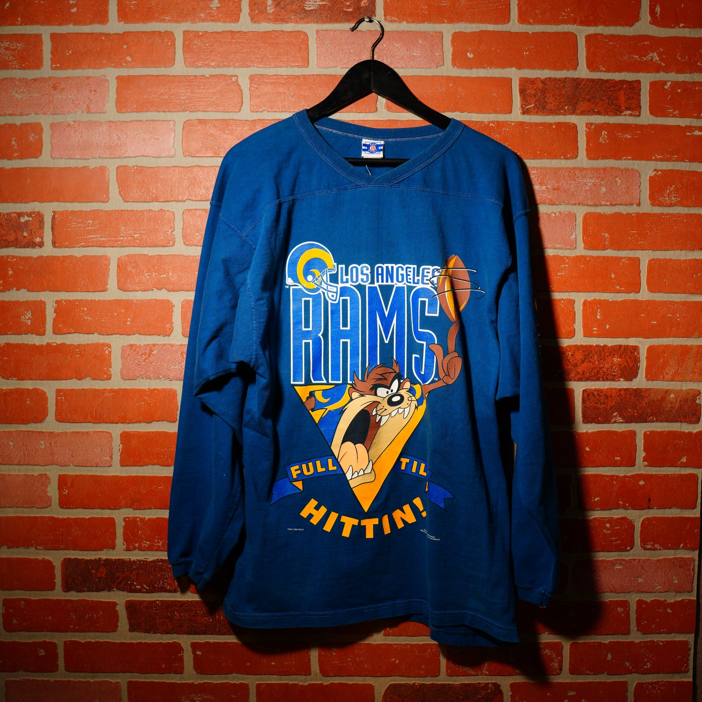 VTG 1994 NFL Los Angeles Rams Taz L/S Tee