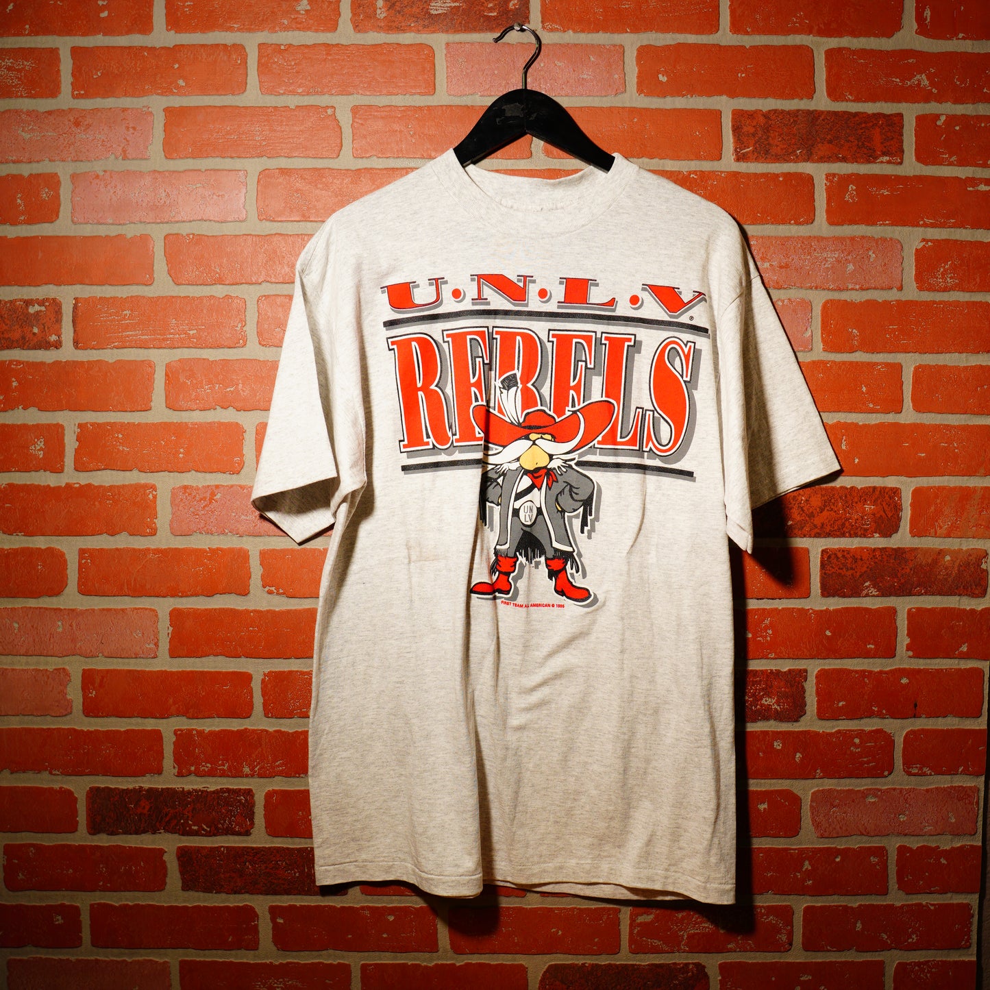 VTG 1996 UNLV Rebels Grey Tee