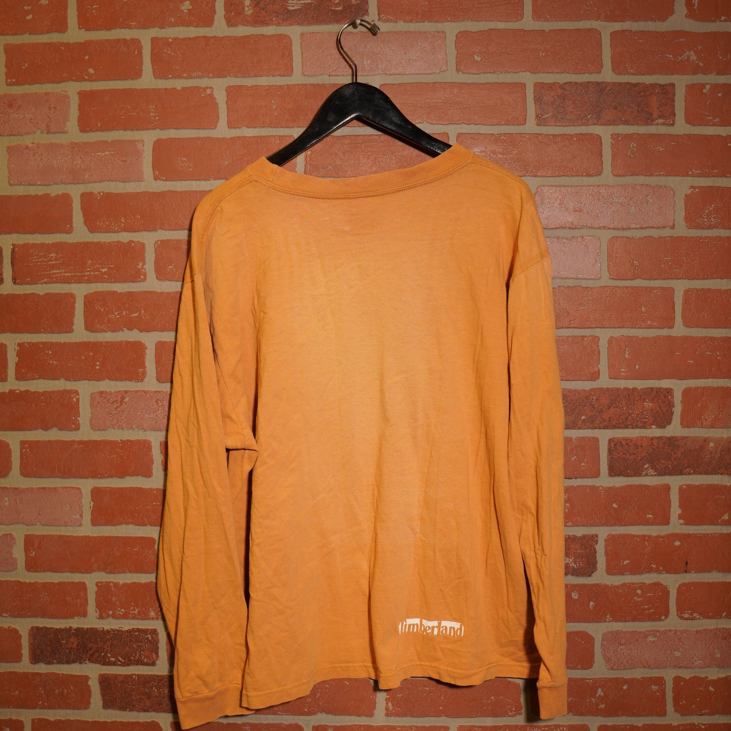 VTG Y2K Timberland L/S Orange Tee