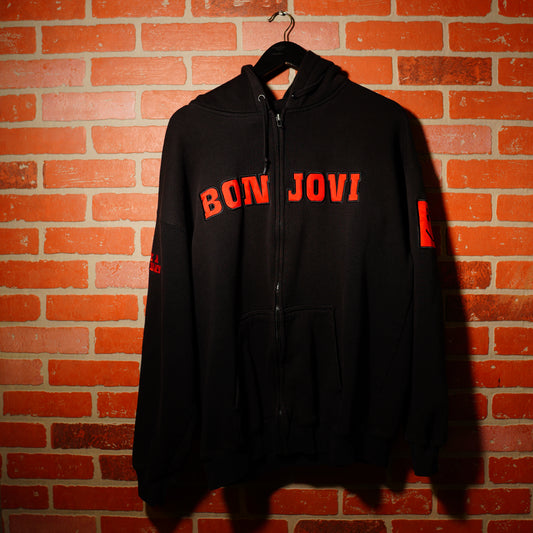 VTG Bon Jovi Zip-Up Hoodie