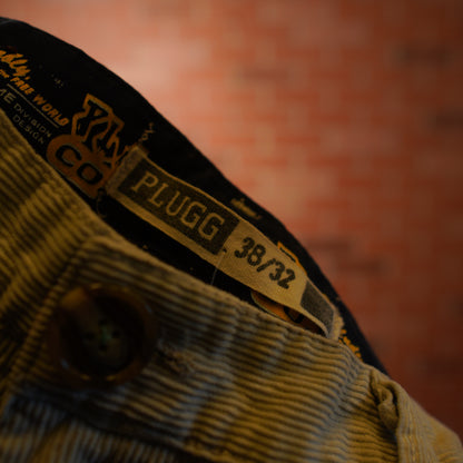 VTG Y2K Plugg Corduroy Tan Pants