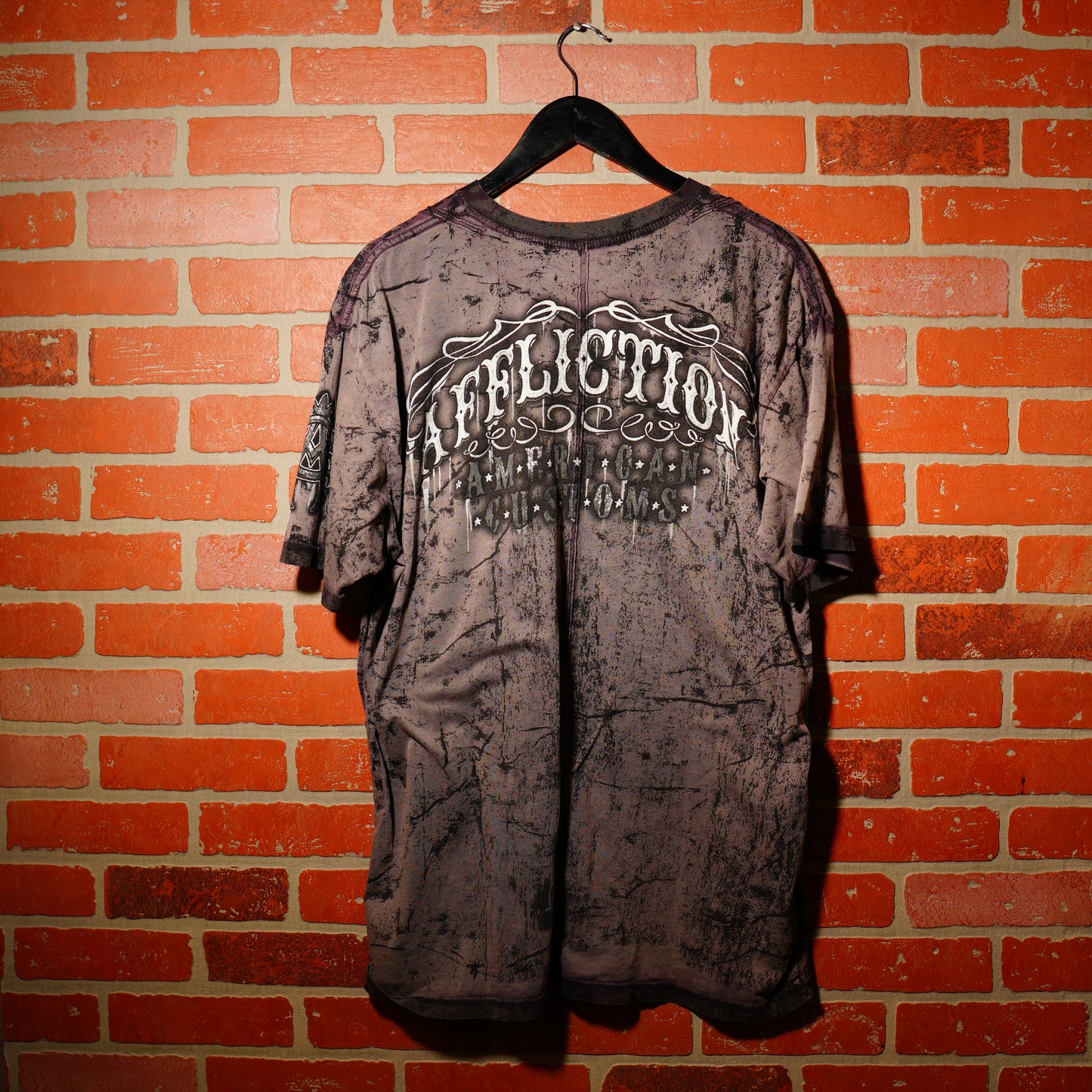 VTG Y2K Affliction Live Fast Tee