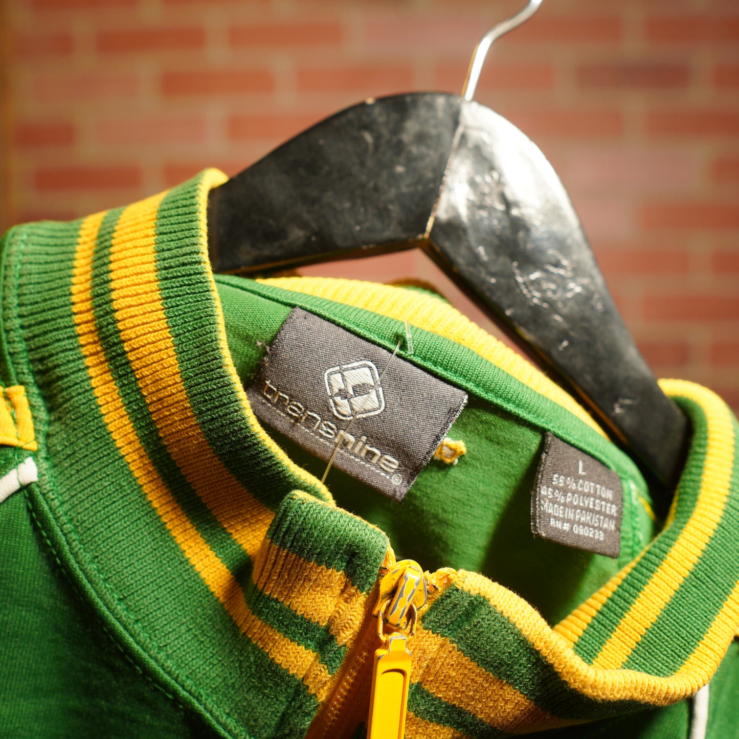 VTG Y2K Trans Nine Green Track Jacket