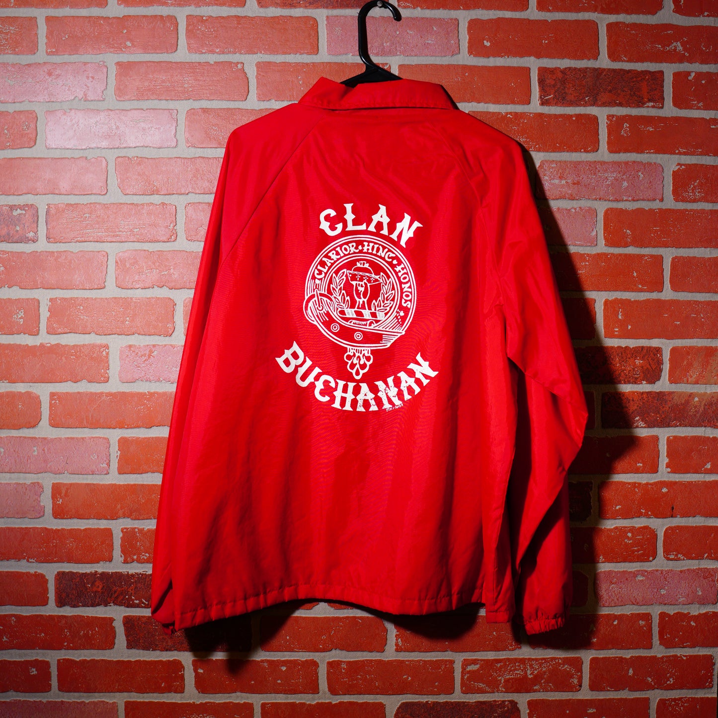 VTG Clan Buchanan Red Button-Up Jacket