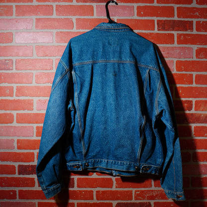 VTG Faconnable Blue Denim Jacket