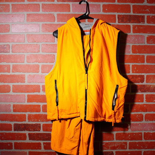 VTG Bugle Boy Authentics Yellow Vest/Track Pants