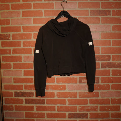 VTG Y2K Women's Bebe Sport Zip-Up Black Hoodie