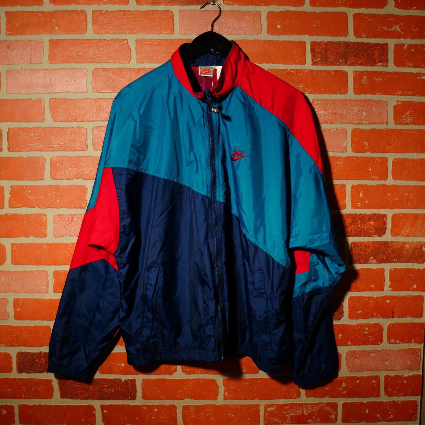 VTG Nike Red/Blue Zip-Up Track Jacket