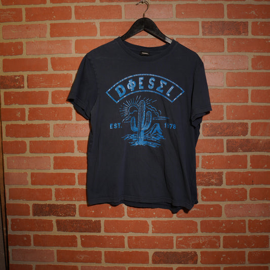 VTG Y2K Diesel Cactus Logo Tee