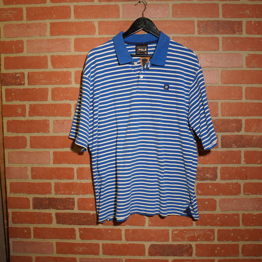 VTG Y2K South Pole Blue Polo Shirt